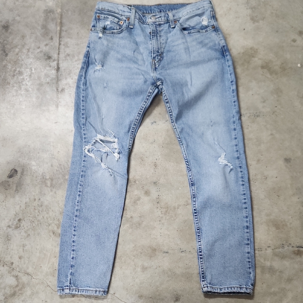 Levi's Men's Slim Jeans in Light Blue